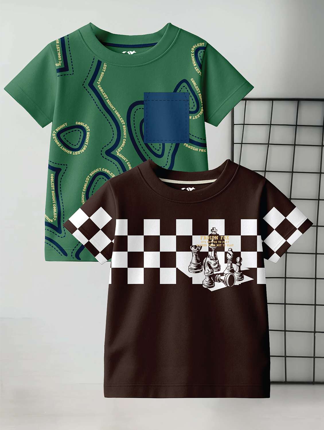 boys multi colored cotton t-shirt