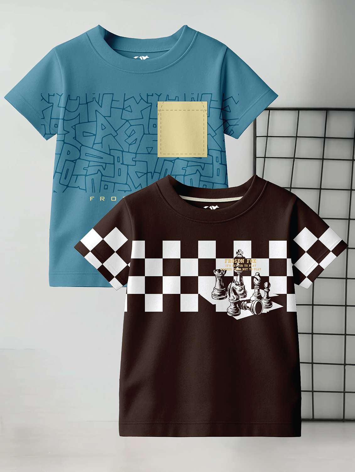 boys multi colored cotton t-shirt