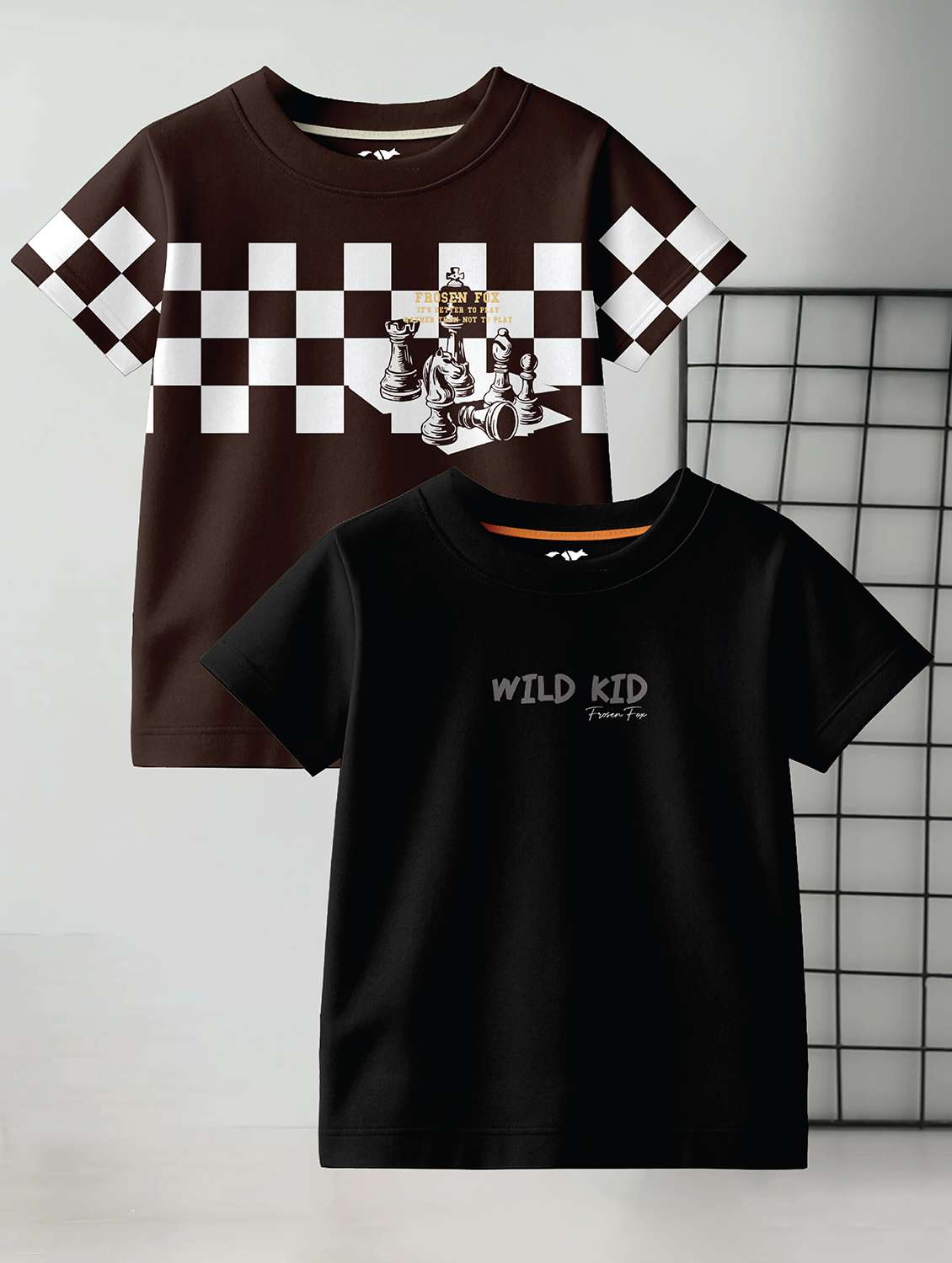 boys multi colored cotton t-shirt