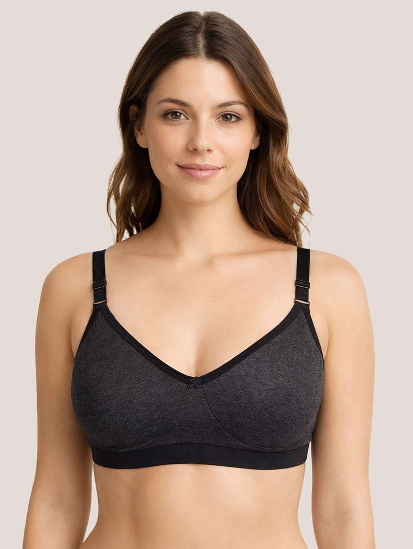 women solid full coverage minimizer bra