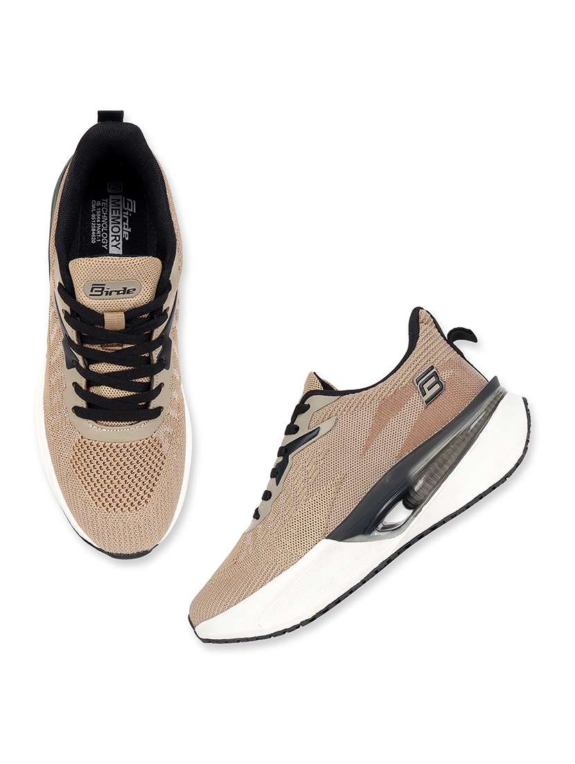 Men Beige Lace Up Sneaker - 22480529 -  Standard Image - 3