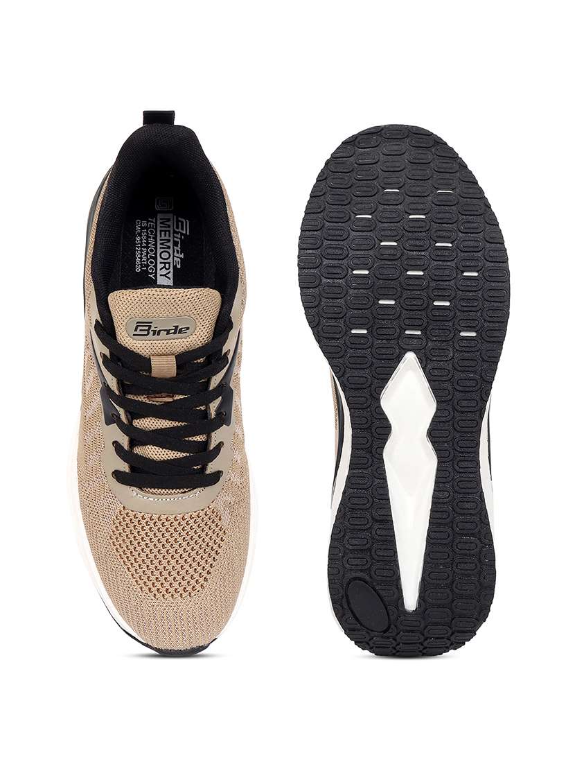 Men Beige Lace Up Sneaker - 22480529 -  Standard Image - 5