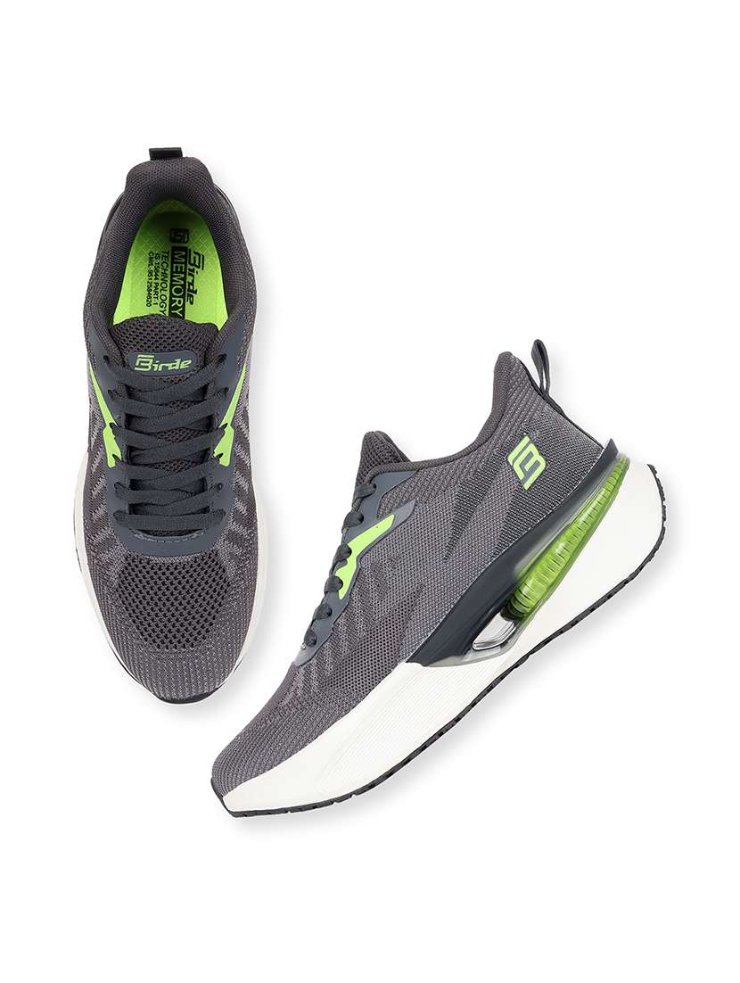 birde black men sports running shoes - 22480530 -  Standard Image - 3
