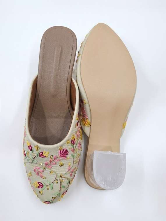 women off white mule - 22480598 -  Standard Image - 3