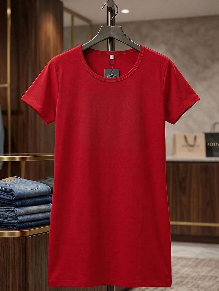 women solid short sleeve loungewear t-shirt - 22485951 -  Standard Image - 3