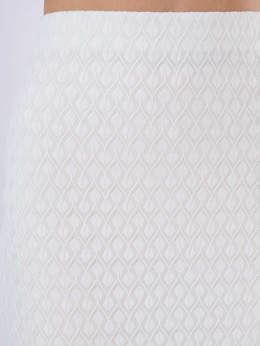 women white nylon pencil skirts skirt - 22486712 -  Standard Image - 5
