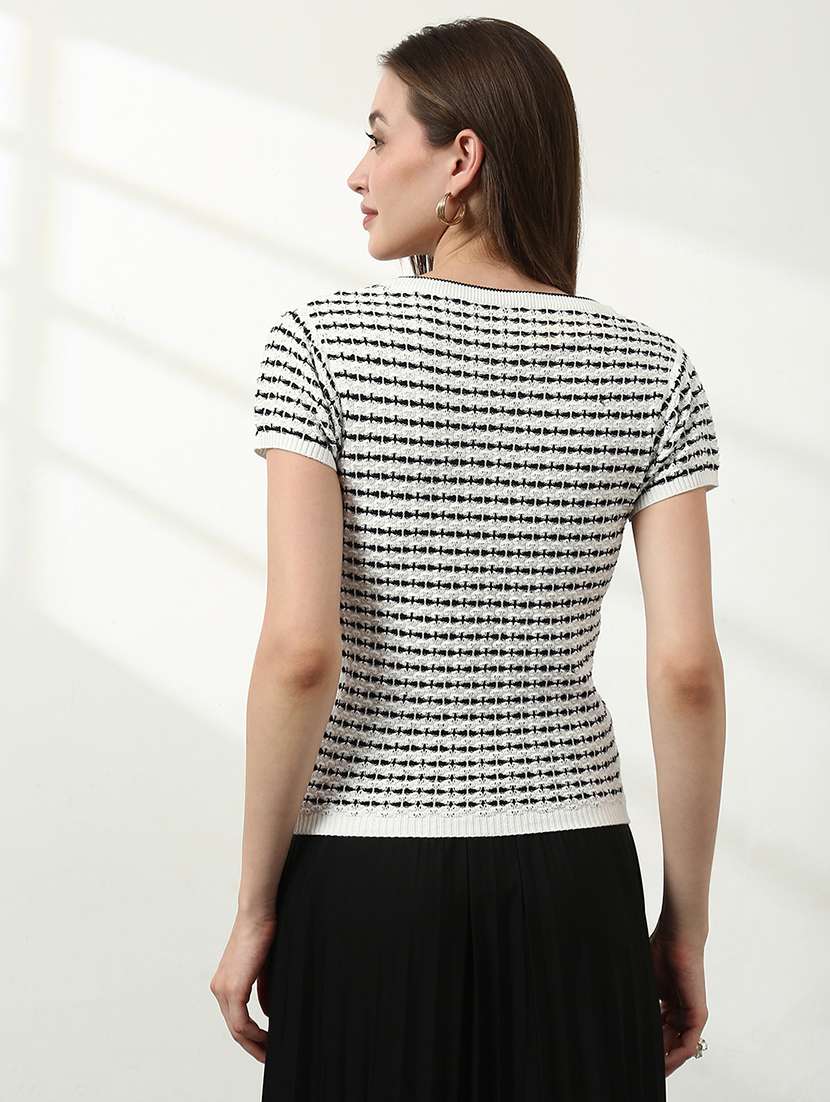 women white cotton regular top - 22486852 -  Standard Image - 3