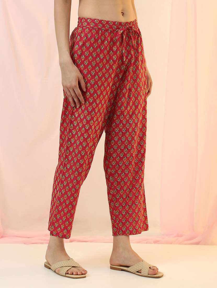 women pink kurta pant set ethnic suit - 22486919 -  Standard Image - 5