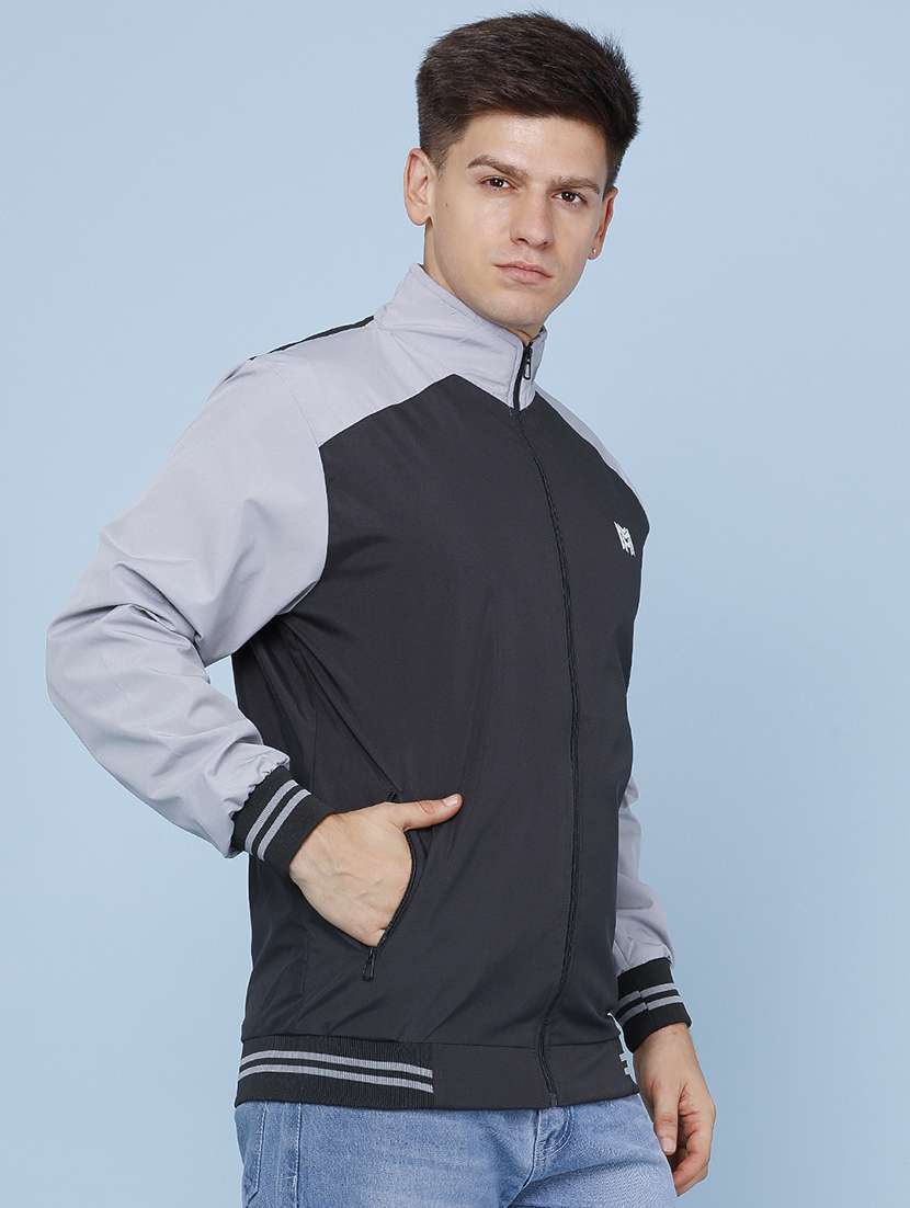 Boys Colourblocked Long Sleeves Bomber Jacket - 22489170 -  Standard Image - 5