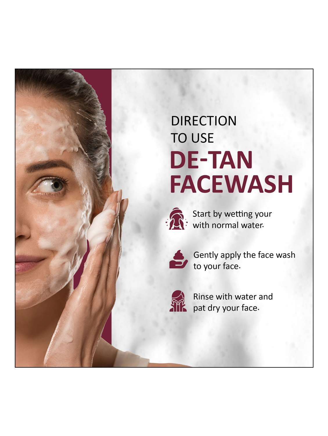de- tan face wash - 22489414 -  Standard Image - 3