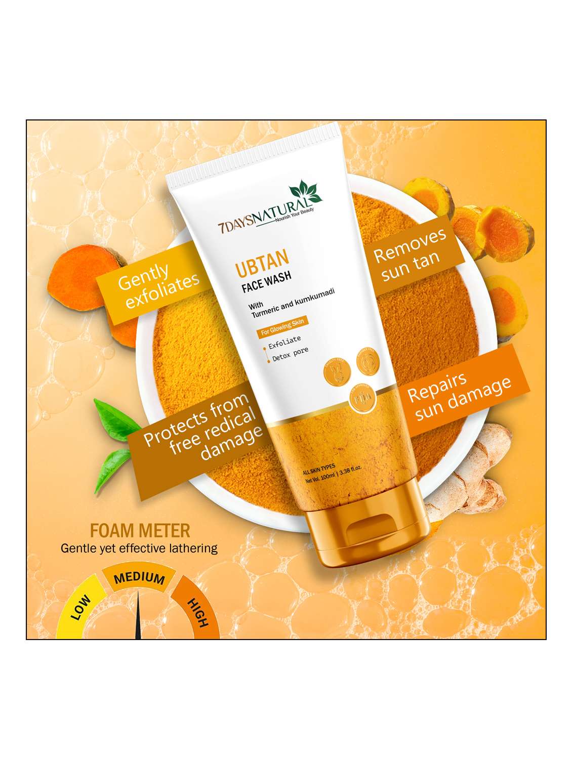 ubtan face wash - 22489415 -  Standard Image - 3