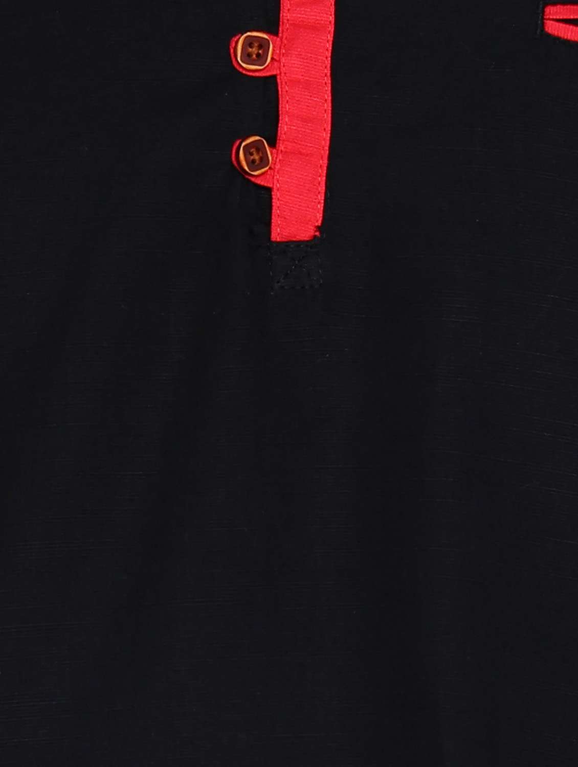 men solid mandarin neck short kurta - 22489538 -  Standard Image - 5