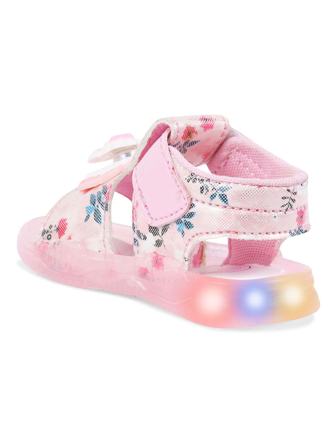kids pink synthetic floater - 22489552 -  Standard Image - 3