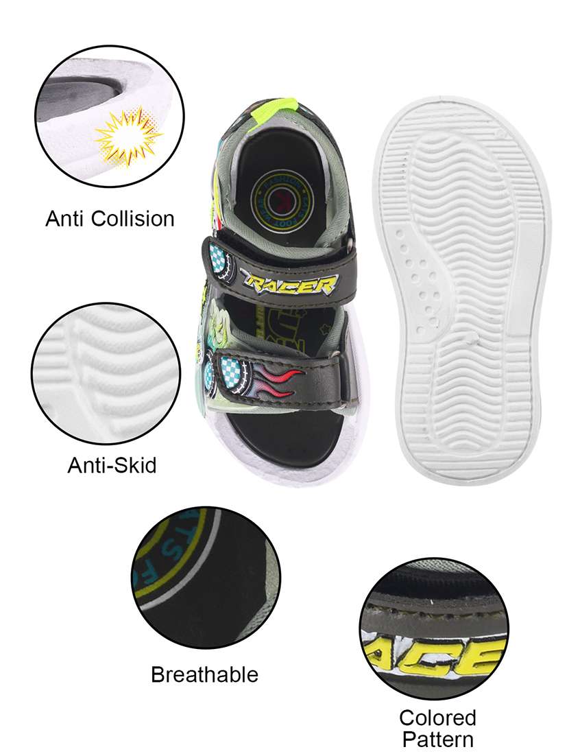 kids green synthetic floater - 22489585 -  Standard Image - 3