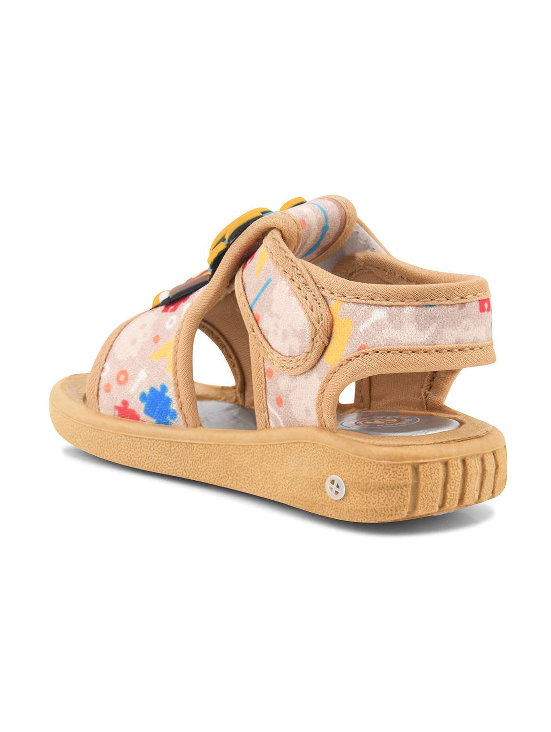 kids brown synthetic floater - 22489598 -  Standard Image - 3