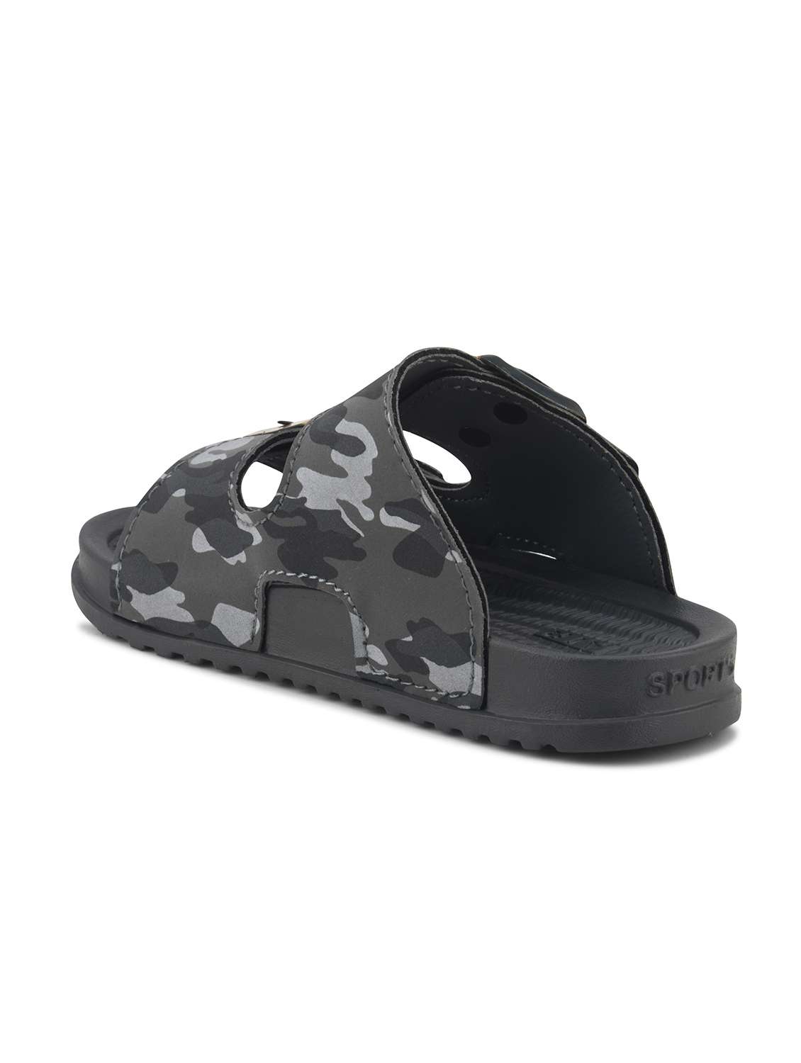 kids grey synthetic floater - 22489628 -  Standard Image - 3