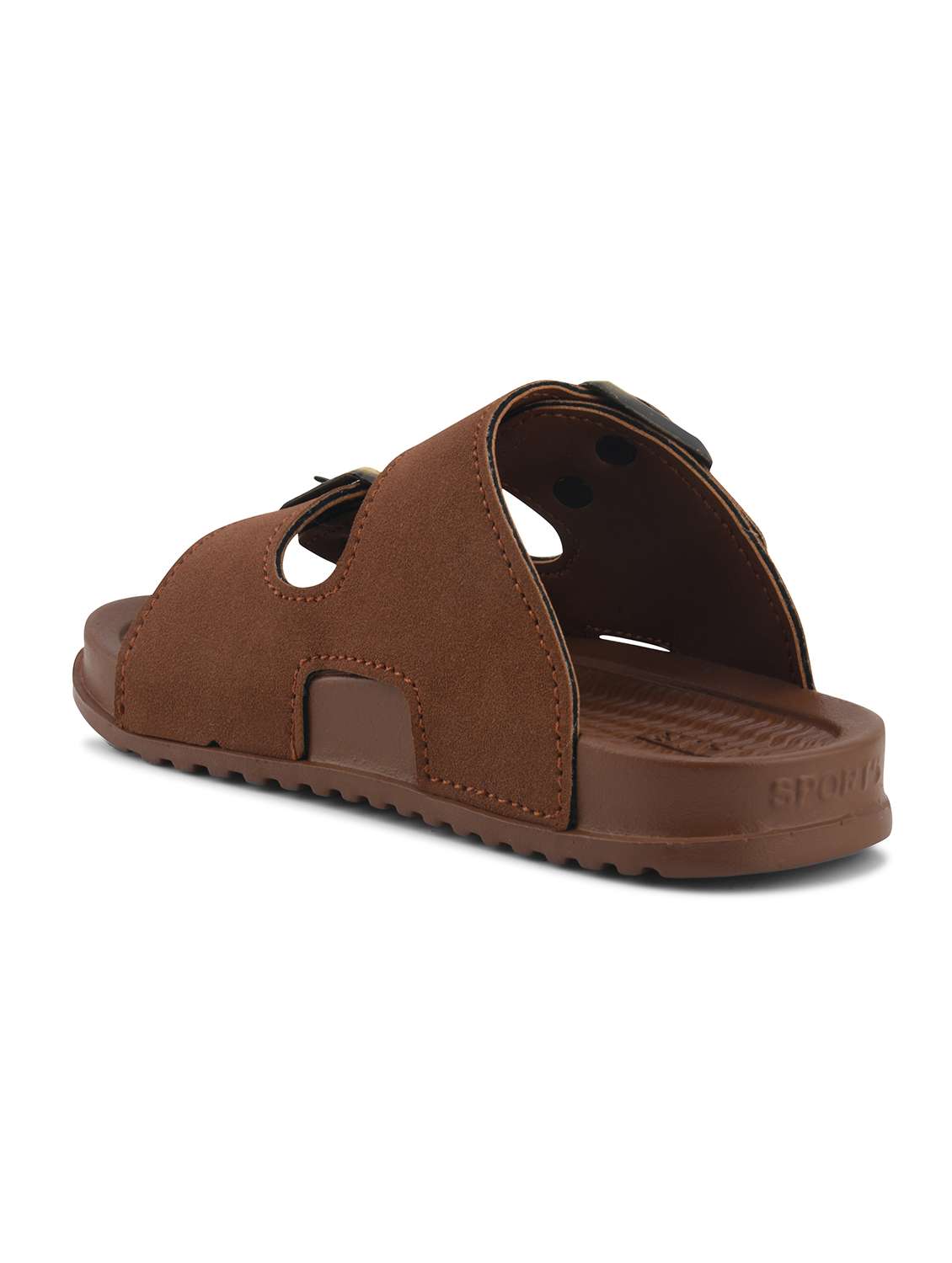 kids brown synthetic floater - 22489636 -  Standard Image - 3