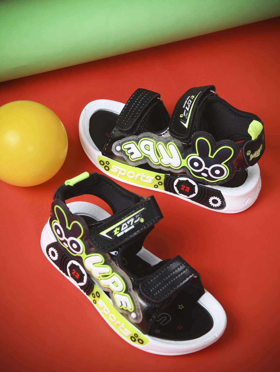 kids green synthetic floater