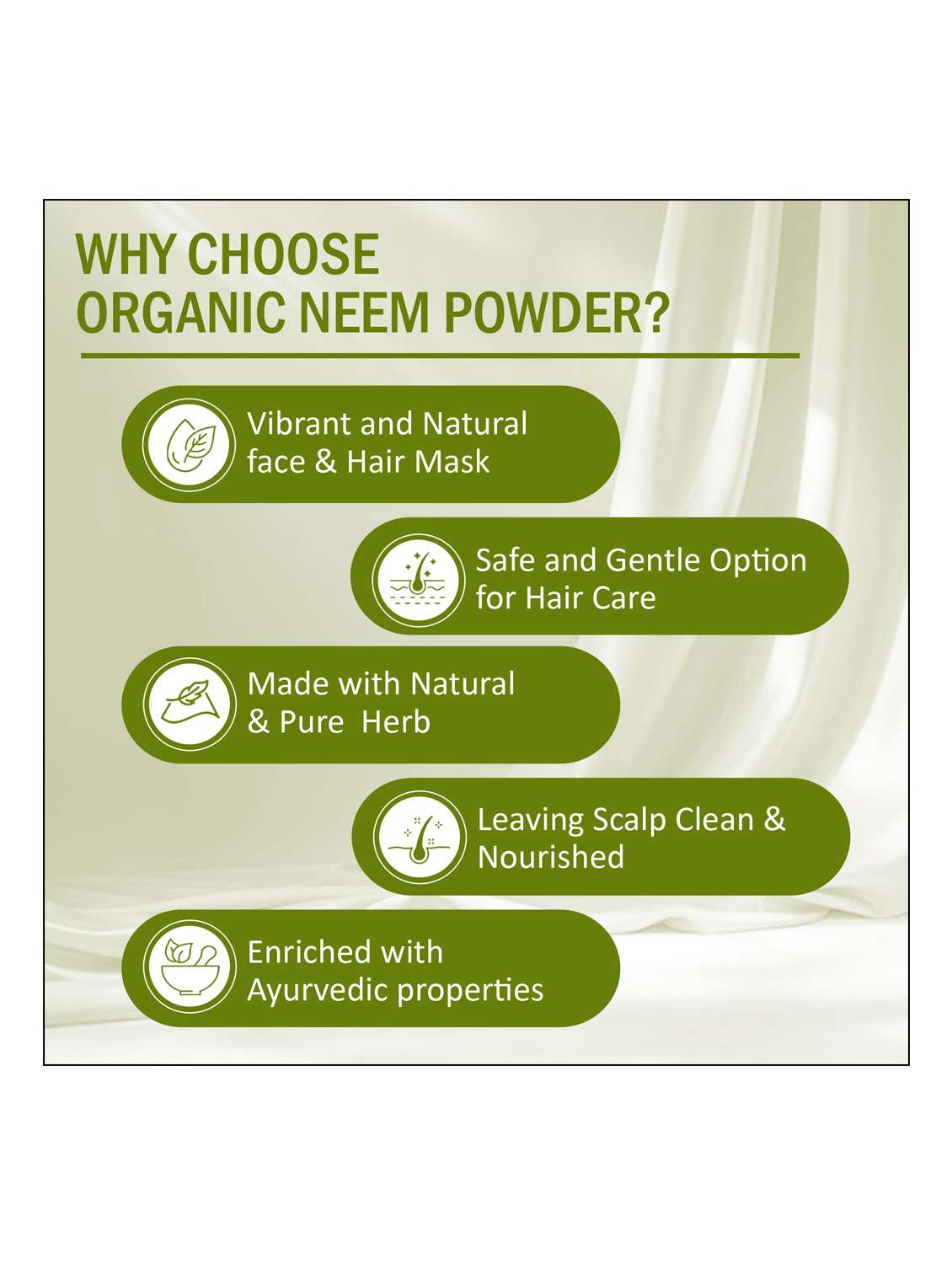 7daysnatural premium quality neem powder - pure dried powder - 22489821 -  Standard Image - 3