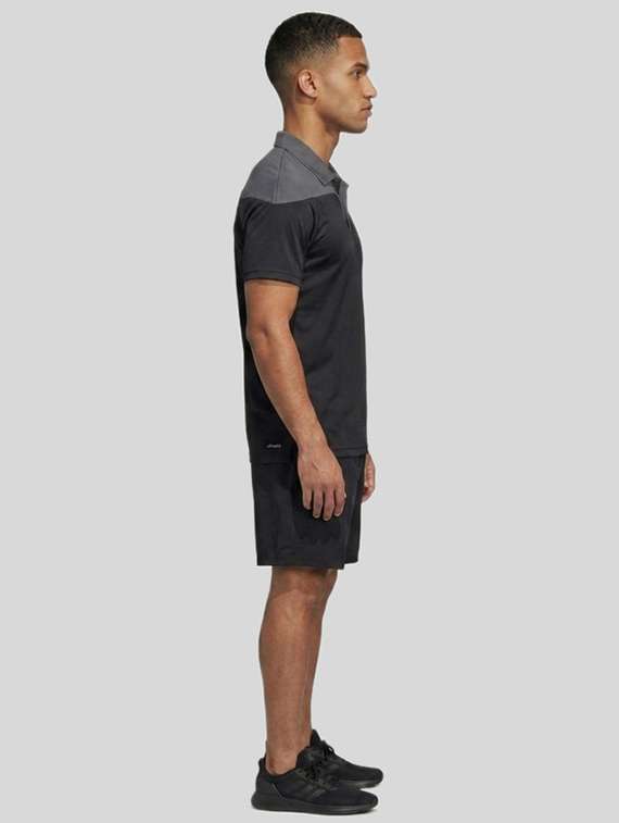 men color block short sleeve regular fit polo t-shirt - 22491402 -  Standard Image - 3