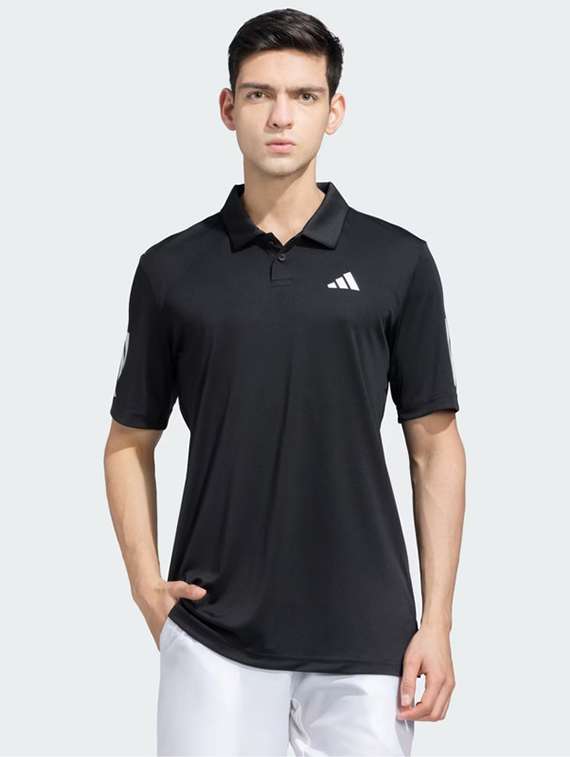 men solid short sleeve regular fit polo t-shirt