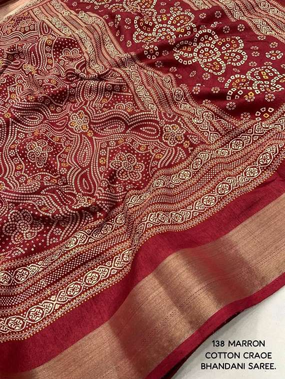 women printed casual wear saree with blouse - 22491503 -  Standard Image - 5