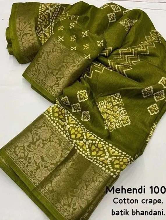 women printed casual wear saree with blouse - 22491546 -  Standard Image - 3