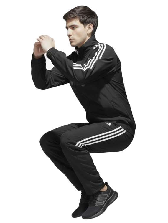 men side striped long sleeve full length track suit - 22491840 -  Standard Image - 3