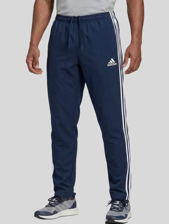 men side striped mid rise track pant