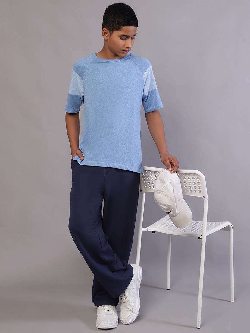 boys blue cotton t-shirt - 22495119 -  Standard Image - 3