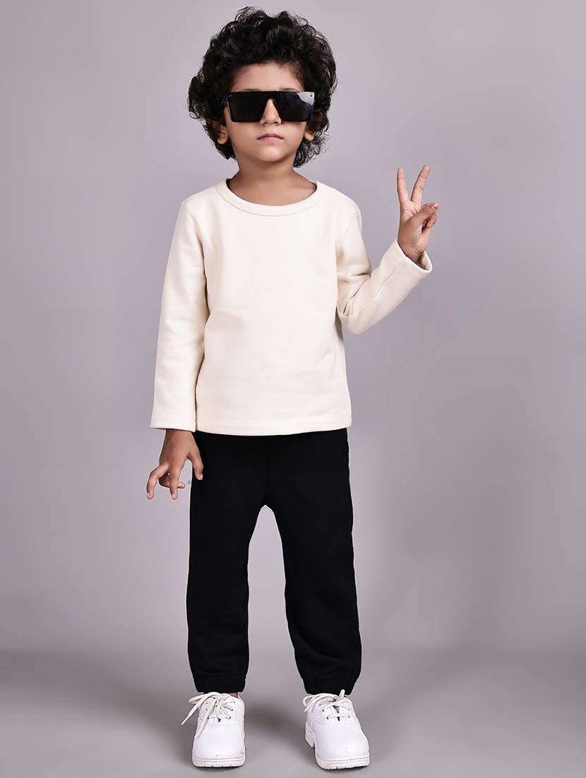 girls cream cotton tee - 22495168 -  Standard Image - 3