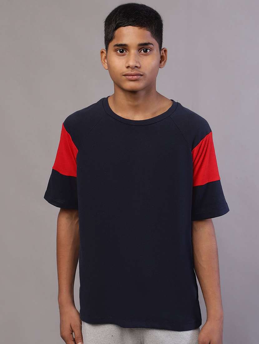 kids cotton round neck t-shirt