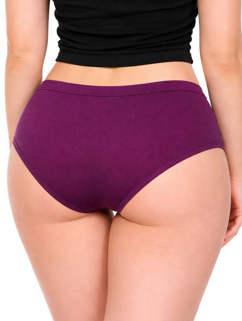 women multi pack of 3 cotton hipster panty - 22495340 -  Standard Image - 5
