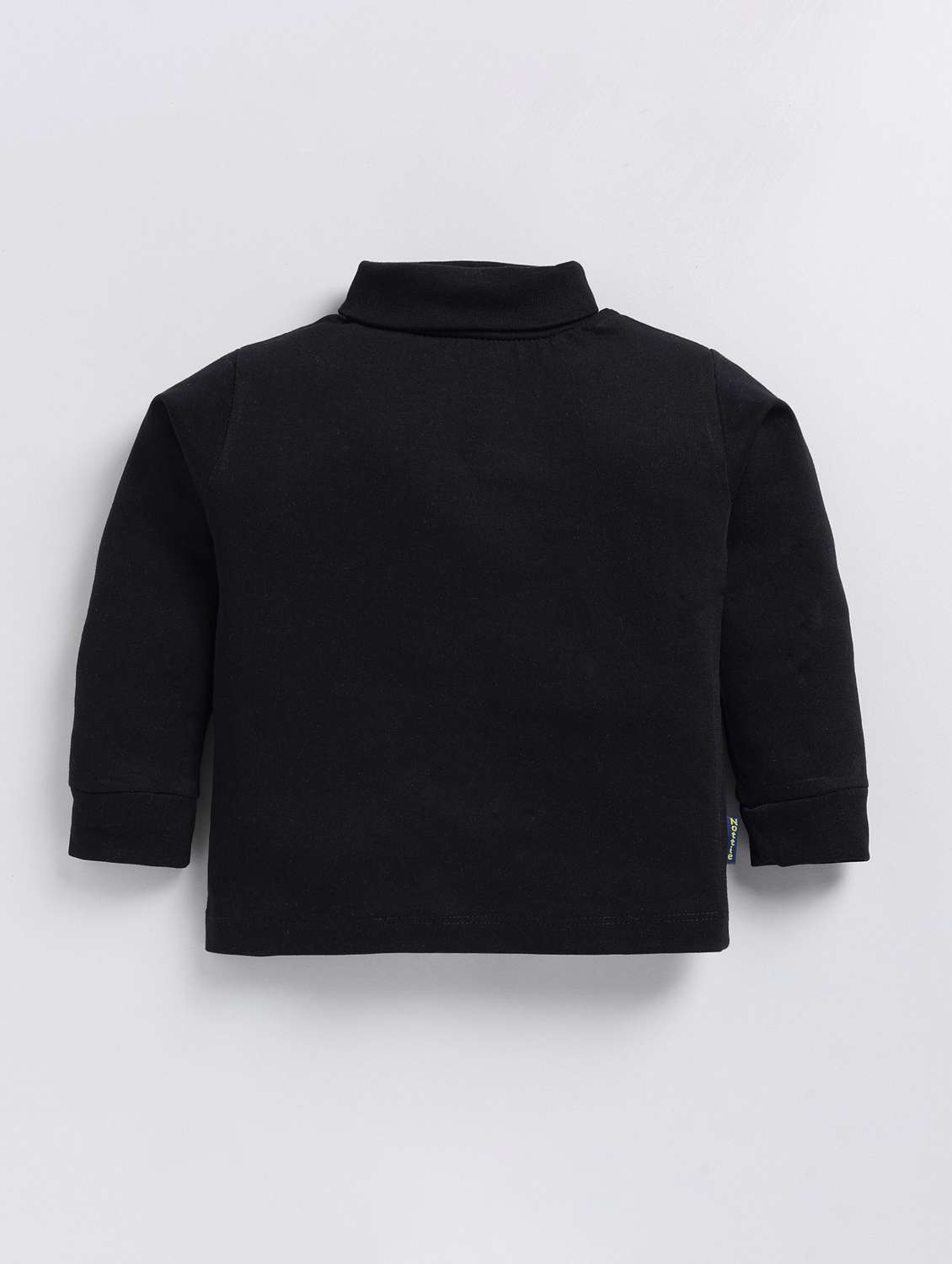 boys black cotton t-shirt