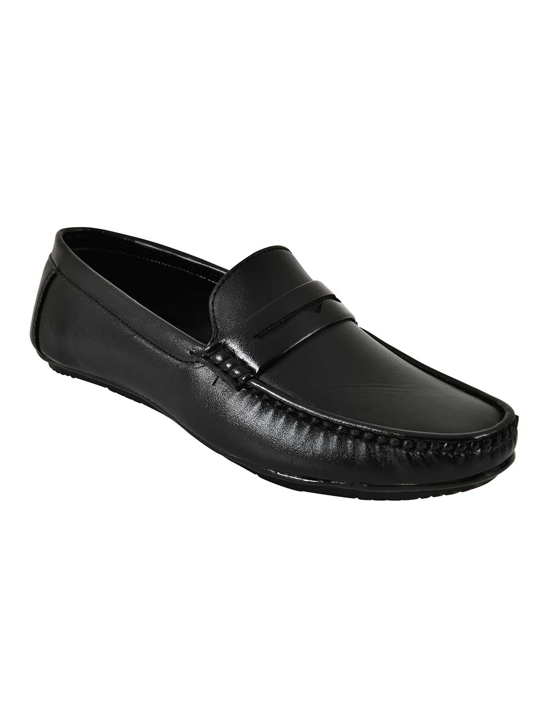 men black slip on loafer