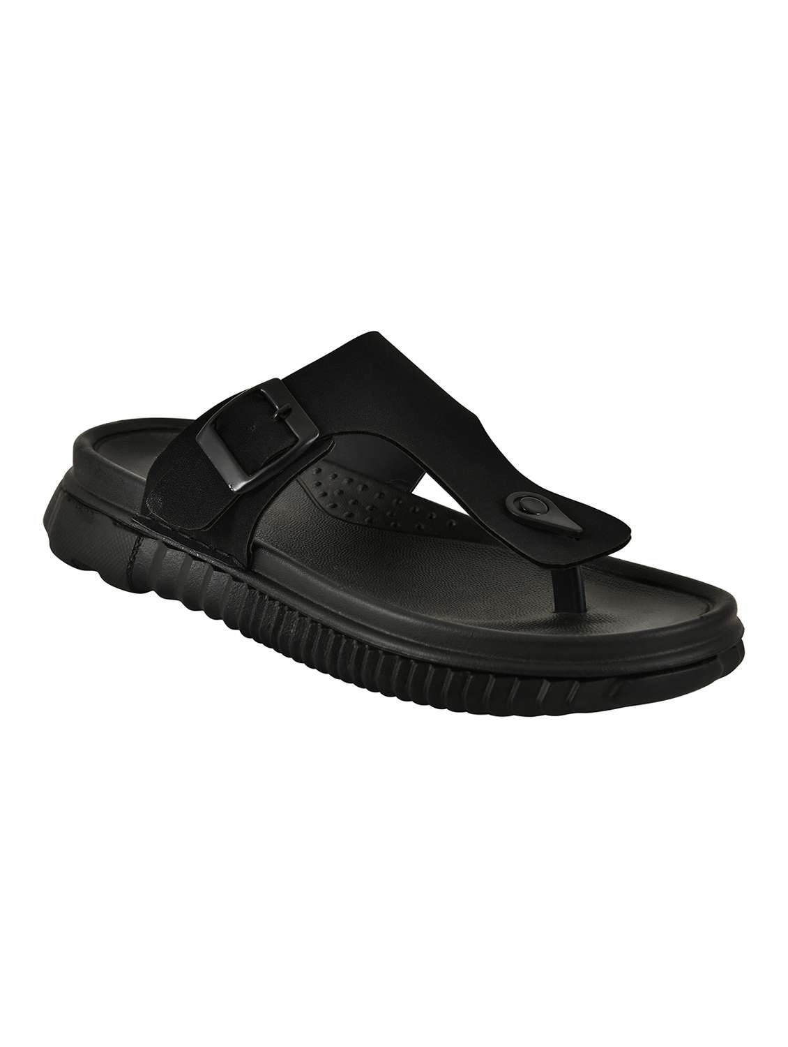 men black toe seperator sandal