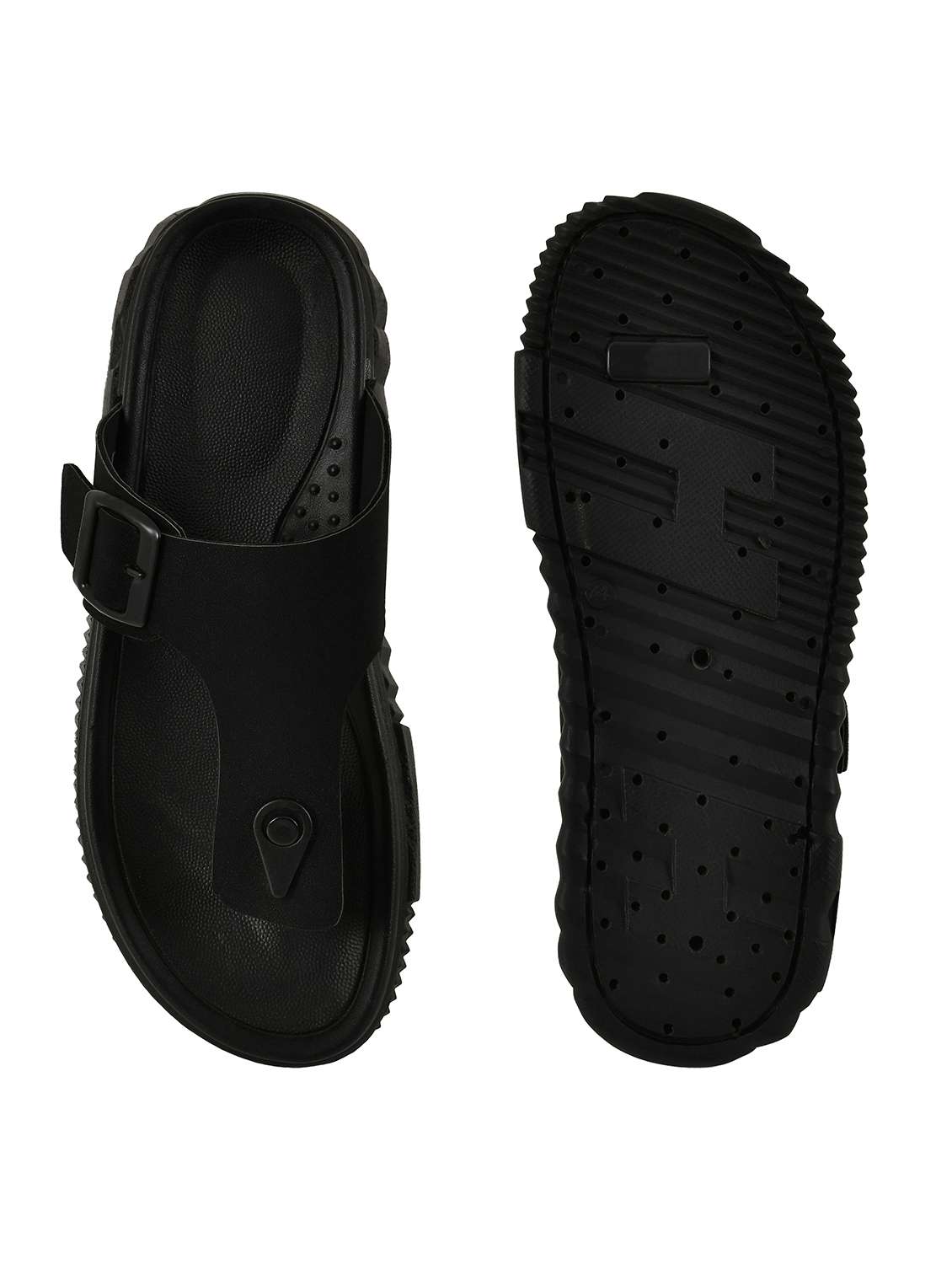 men black toe seperator sandal - 22495888 -  Standard Image - 5