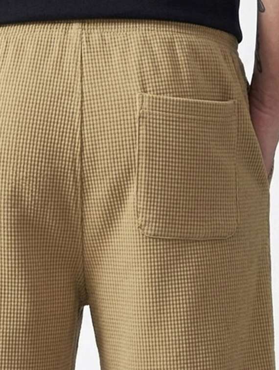 Men Textured Mid Rise Regular Fit Short - 22497404 -  Standard Image - 3