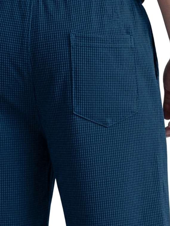 men textured mid rise loose fit short - 22497464 -  Standard Image - 3