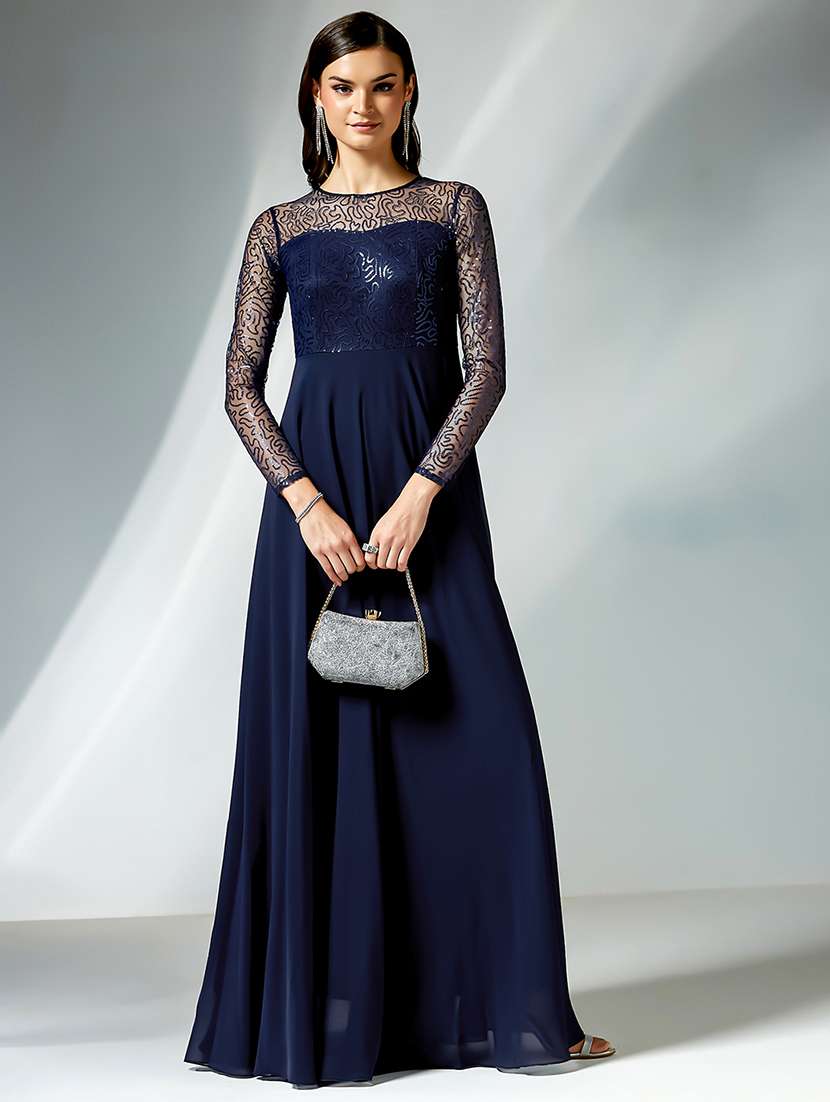 women solid with work long sleeve maxi dress
