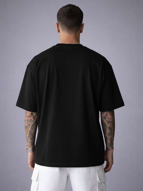 men printed short sleeve oversized t-shirt - 22497553 -  Standard Image - 3
