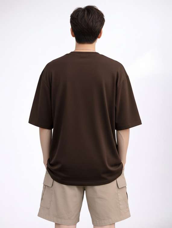 men printed short sleeve oversized t-shirt - 22497560 -  Standard Image - 3
