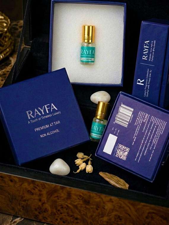 jasmine attar perfume oil | long lasting floral fragrance | alcohol free unisex attar | premium concentrated scent - 22497588 -  Standard Image - 3