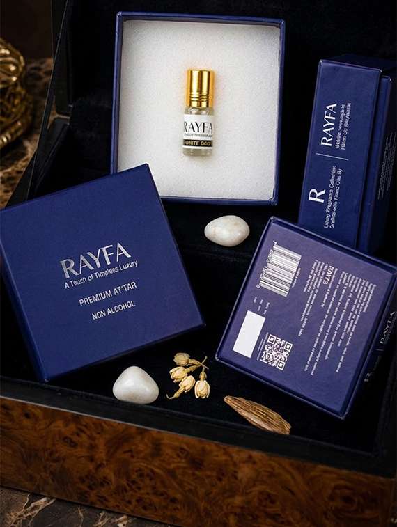 white oudh attar perfume oil | long lasting woody fragrance | alcohol free unisex attar | premium concentrated scent - 22497591 -  Standard Image - 5