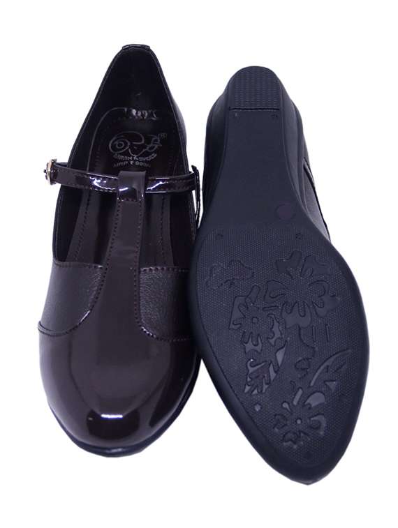 women solid slip on formal shoe - 22497604 -  Standard Image - 3