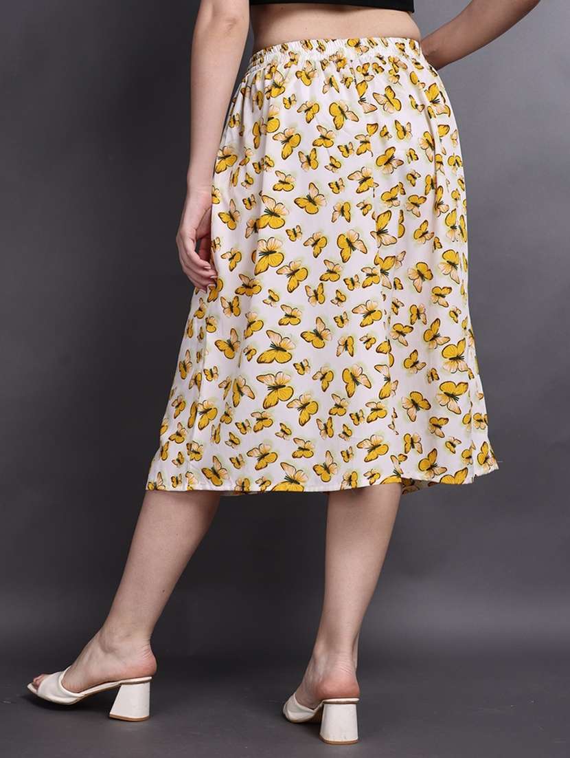 women printed mid rise flared palazzo - 22498059 -  Standard Image - 3