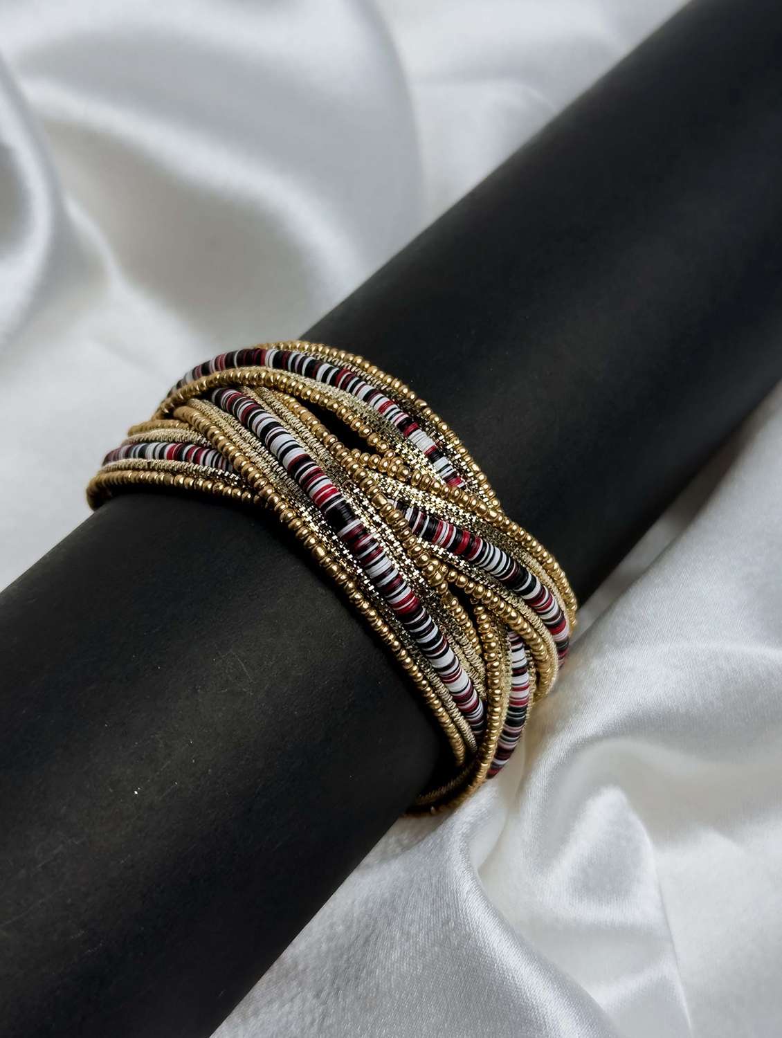 multi-layer beaded bracelet for women