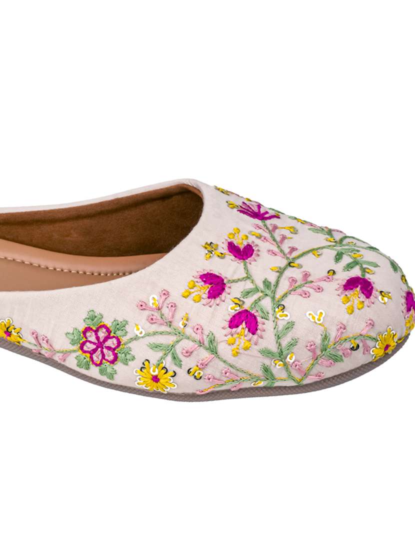 women embroidered slip on mules - 22498161 -  Standard Image - 3