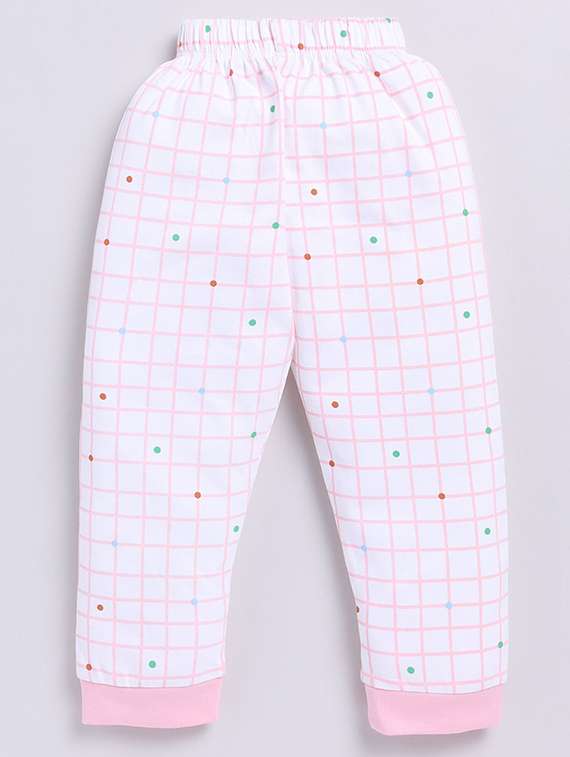 girls printed round neck full length set - 22498243 -  Standard Image - 3
