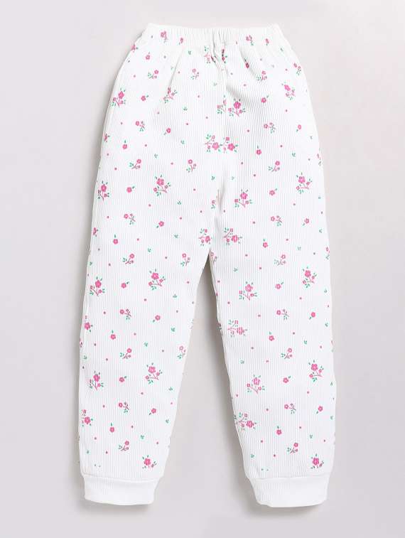 girls printed long sleeves full length set - 22498282 -  Standard Image - 3